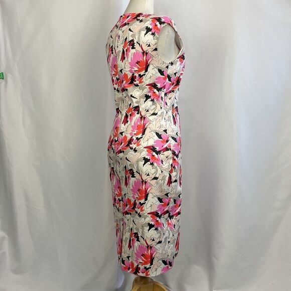 L.K.Bennett of London Floral Print Midi Dress - Picture 4 of 15